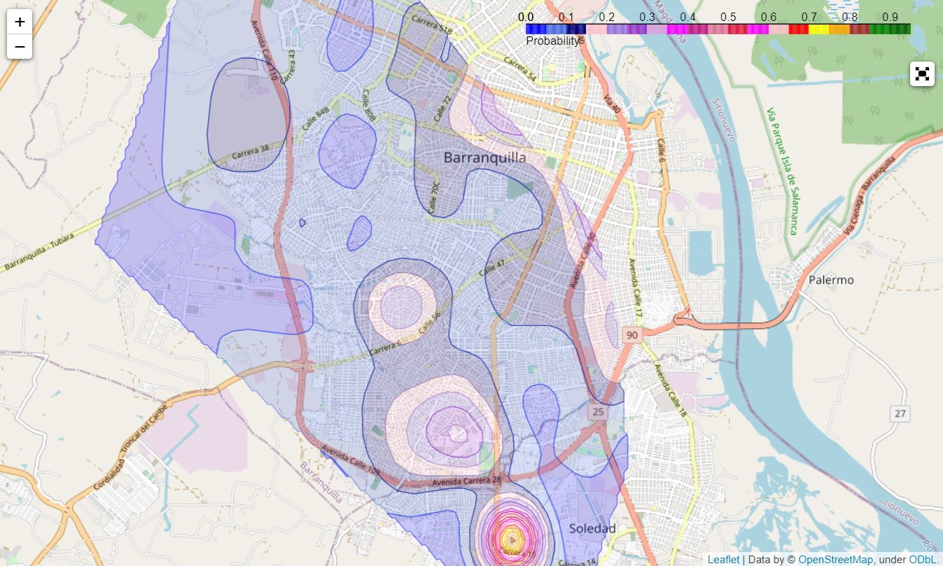 Open crime estimation